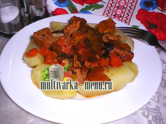 как приготовить говядину в мультиварке