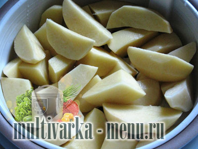 картошка на пару как приготовить говядину в мультиварке