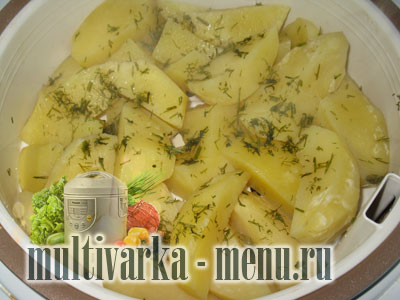 картошка на пару как приготовить говядину в мультиварке