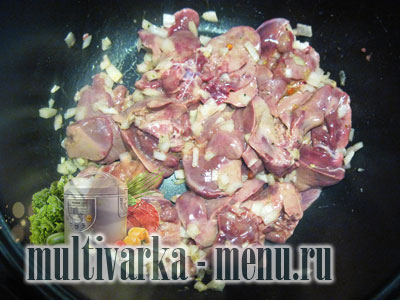 рецепт куриной печени в мультиварке как приготовить печень в мультиварке