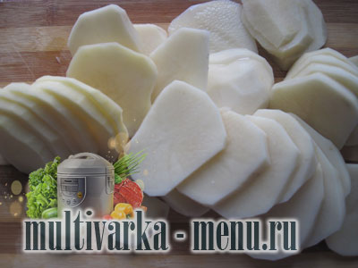 картошка на пару как приготовить ребрышки в мультиварке