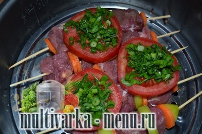 говядина на шпажках