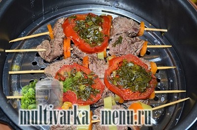 говядина на шпажках