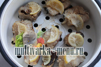 рыба на пару фото