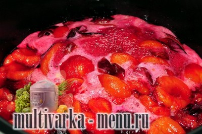 сливовый джем в мультиварке приготовление сливового джема в мультиварке
