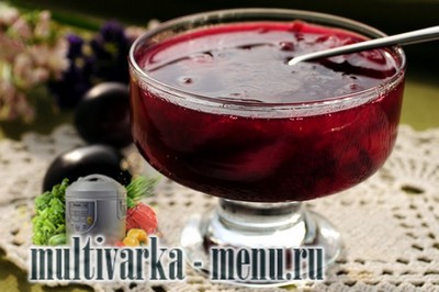 сливовый джем в мультиварке приготовление сливового джема в мультиварке