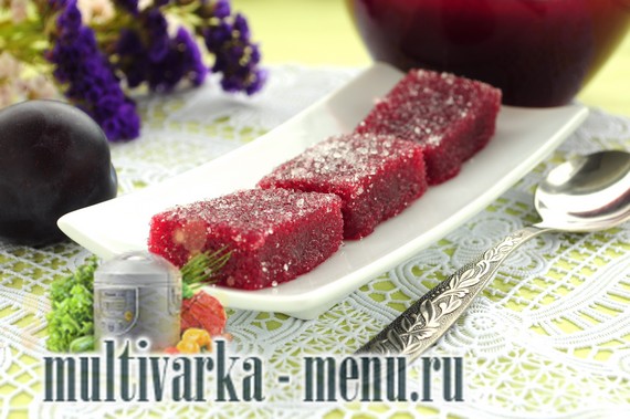 сливовый мармелад в мультиварке рецепт сливового мармелада в мультиварке