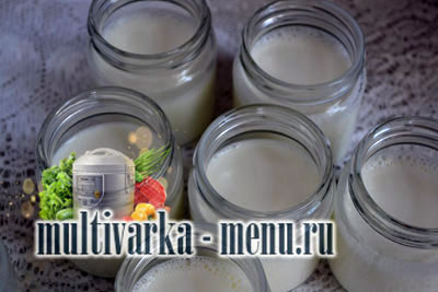 домашний йогурт как сделать йогурт в мультиварке