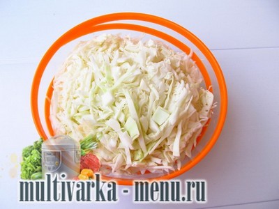 тушеная капуста в мультиварке Приготовление тушеной капусты в мультиварке