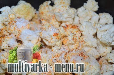 цветная капуста в мультиварке рецепт цветной капусты в мультиварке