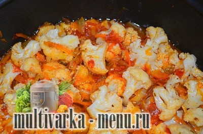 цветная капуста в мультиварке рецепт цветной капусты в мультиварке