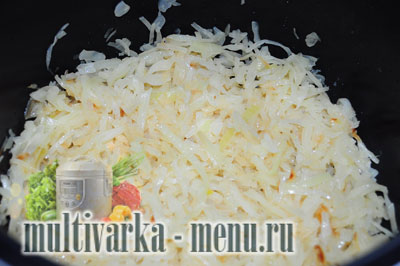 капуста жареная в мультиварке капуста в мультиварке рецепт