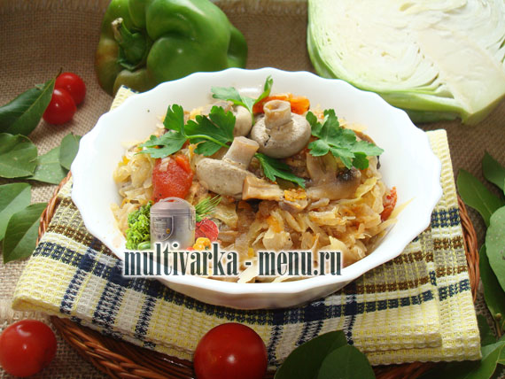 тушеная капуста в мультиварке капуста в мультиварке рецепты