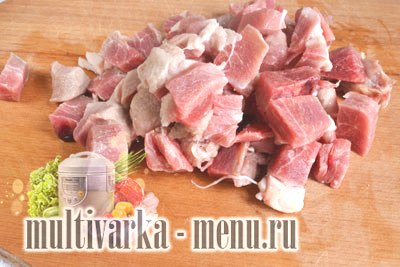 мультиварка капуста тушеная с мясом капуста со свининой в мультиварке рецепт