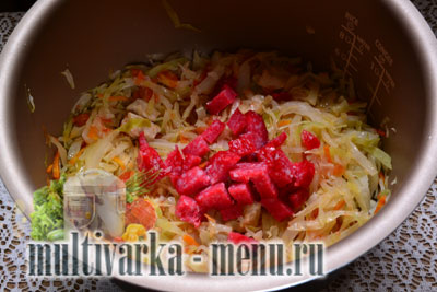 курица с капустой в мультиварке как приготовить капусту в мультиварке