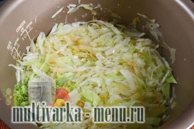 капуста тушеная в мультиварке как приготовить капусту тушеную в мультиварке