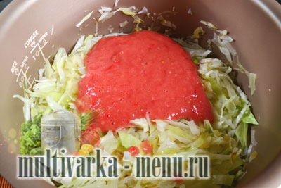 капуста тушеная в мультиварке как приготовить капусту тушеную в мультиварке