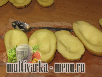 картошка запеченная в мультиварке картошка в мультиварке
