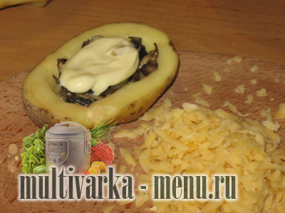 картошка запеченная в мультиварке картошка в мультиварке