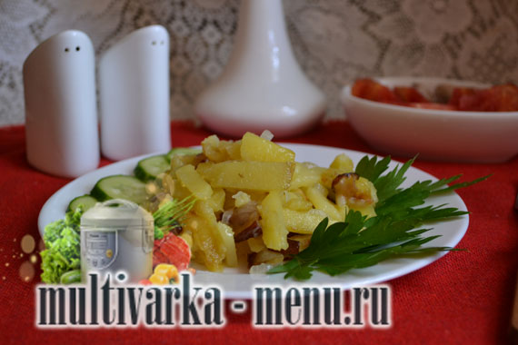 картошка в мультиварке рецепт картошки в мультиварке