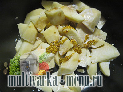 запеченый картофель в мультиварке приготовить картофель фри в мультиварке