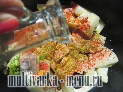 запеченый картофель в мультиварке приготовить картофель фри в мультиварке