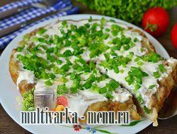 Белорусская картофельная бабка в мультиварке, рецепт...