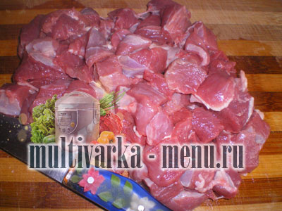 картошка с мясом в мультиварке картошка в мультиварке с фото