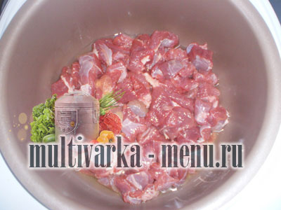картошка с мясом в мультиварке картошка в мультиварке с фото