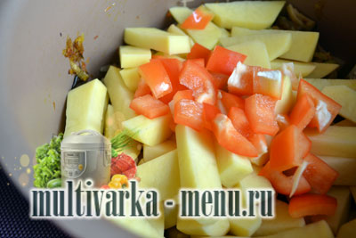 как приготовить картошку в мультиварке картофель с грибами в мультиварке