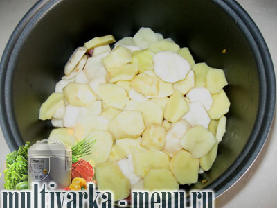 мультиварка рецепты картошка с мясом мультиварка тушеная картошка с мясом