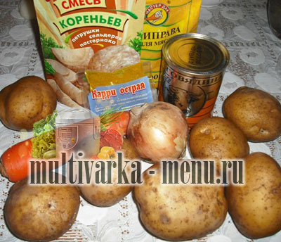 тушеная картошка в мультиварке картошка в мультиварке рецепты