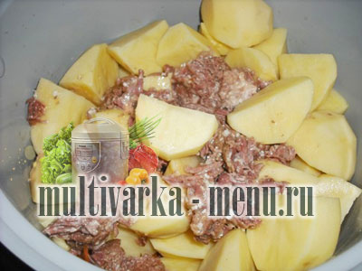 тушеная картошка в мультиварке картошка в мультиварке рецепты
