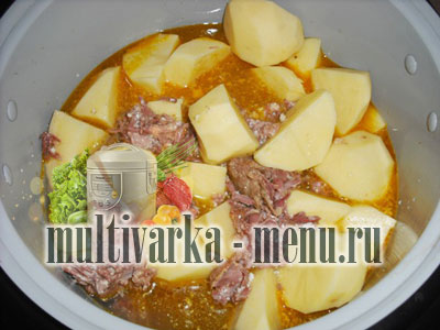 тушеная картошка в мультиварке картошка в мультиварке рецепты