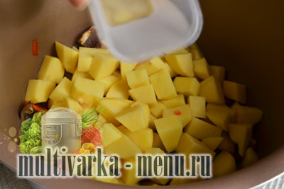 тушеная картошка в мультиварке как потушить картошку в мультиварке