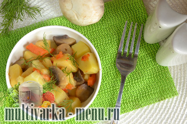как приготовить картошку в мультиварке картошка в мультиварке