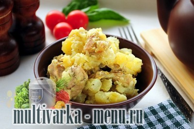 Картошка с мясом в мультиварке приготовление картошки с мясом в мультиварке