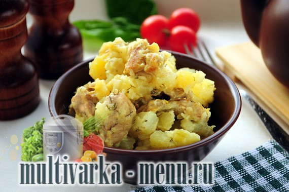 Картошка с мясом в мультиварке приготовление картошки с мясом в мультиварке