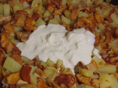 грибы с картошкой картошка с грибами в мультиварке