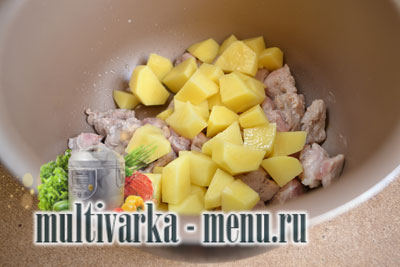 тушеная картошка в мультиварке тушеная картошка в мультиварке рецепт