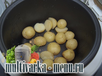 рецепт запеченной картошки в мультиварке запеченная картошка в мультиварке