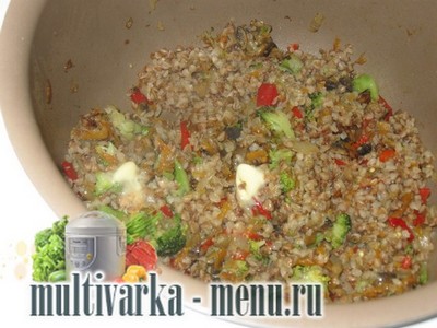 Гречка в мультиварке с овощами рецепт гречки в мультиварке с овощами