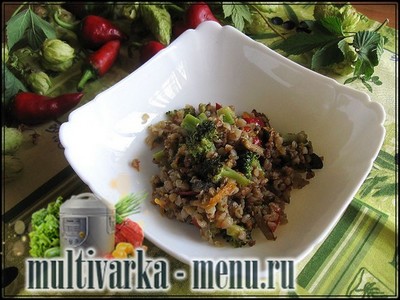 Гречка в мультиварке с овощами рецепт гречки в мультиварке с овощами