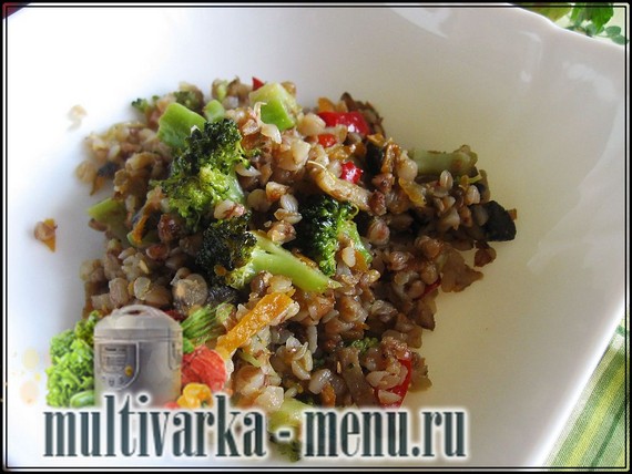 Гречка в мультиварке с овощами рецепт гречки в мультиварке с овощами