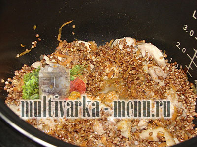 гречка с мясом в мультиварке гречневая каша в мультиварке