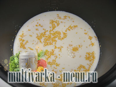 молочная каша в мультиварке каша на молоке в мультиварке