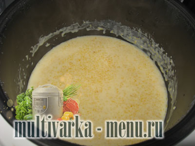 молочная каша в мультиварке каша на молоке в мультиварке