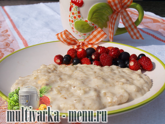 каша в мультиварке овсяная каша в мультиварке
