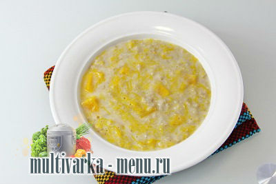 овсяная каша в мультиварке рецепт приготовить тыквенную кашу в мультиварке