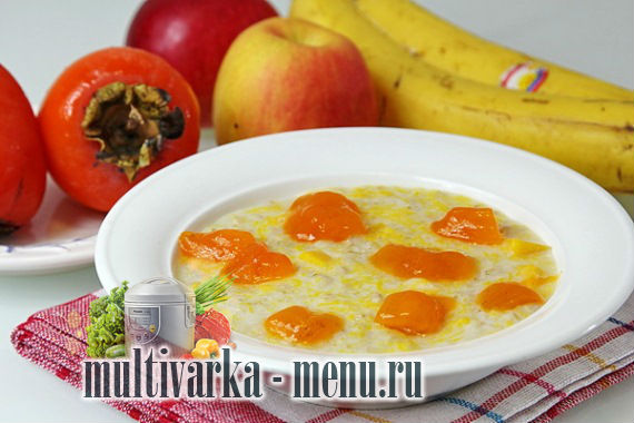каша овсяная в мультиварке тыквенная каша в мультиварке рецепт